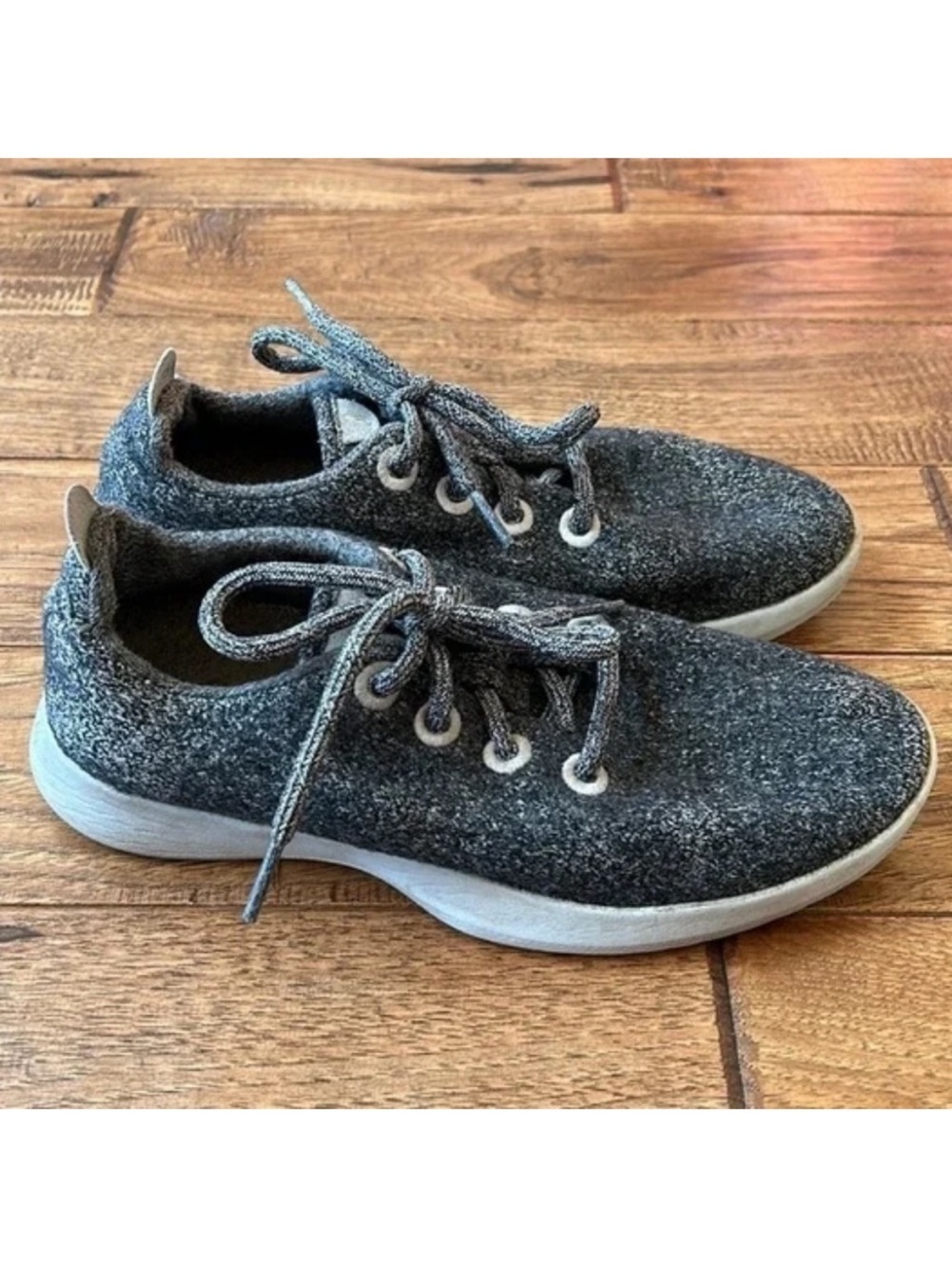 Allbirds Wool Runners Sustainable Wool Running Shoe Sneaker Gray Womens Size 7